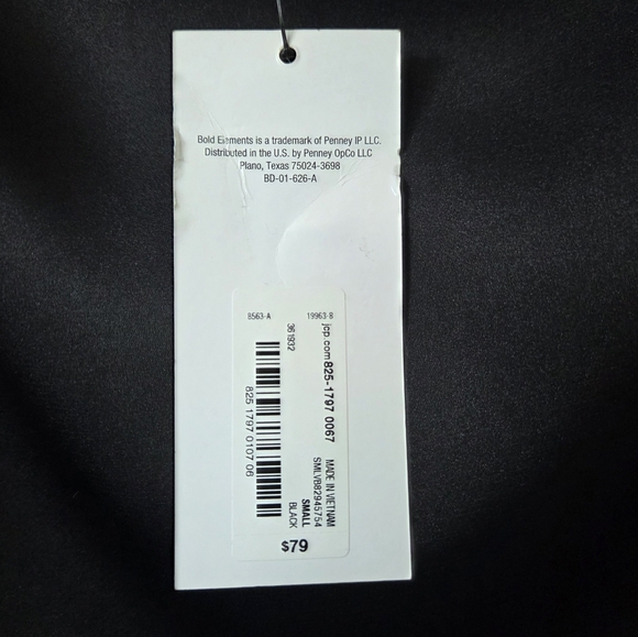 BOLD elements Black Satin Jumpsuit - Picture 8 of 10